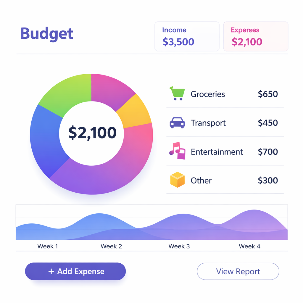 Budget tracking